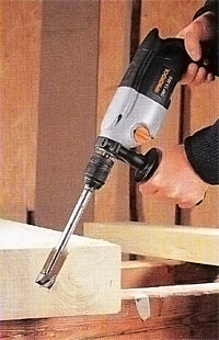 Drilling with shank extension