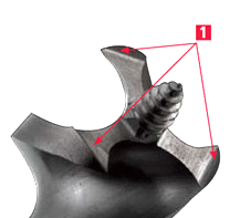 nail chipper drill bit tip